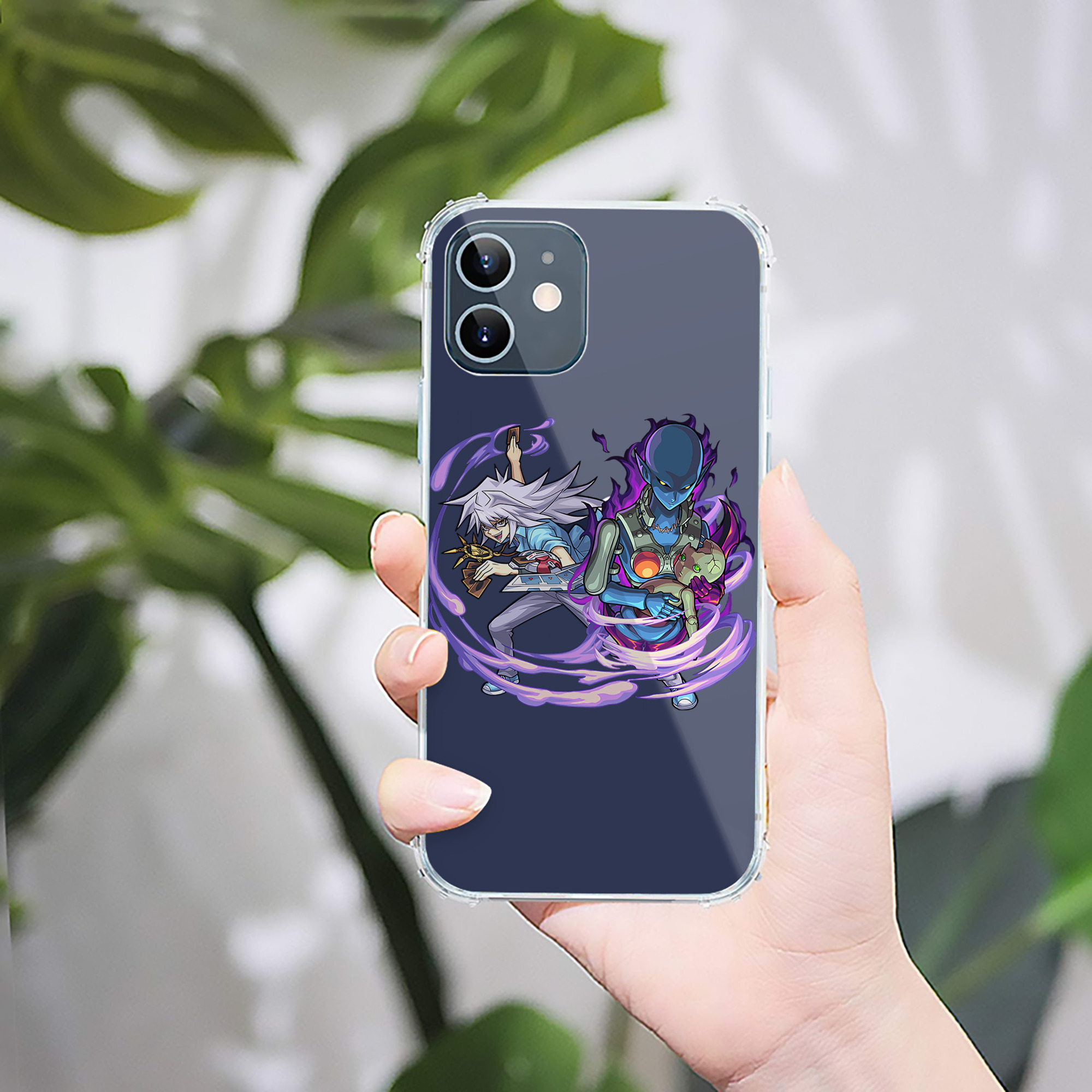 （画像用） 遊☆戯☆王 Yu-Gi-Oh! 【iPhone 12シリーズ対応】透明スマホケース（クリアソフトケース）